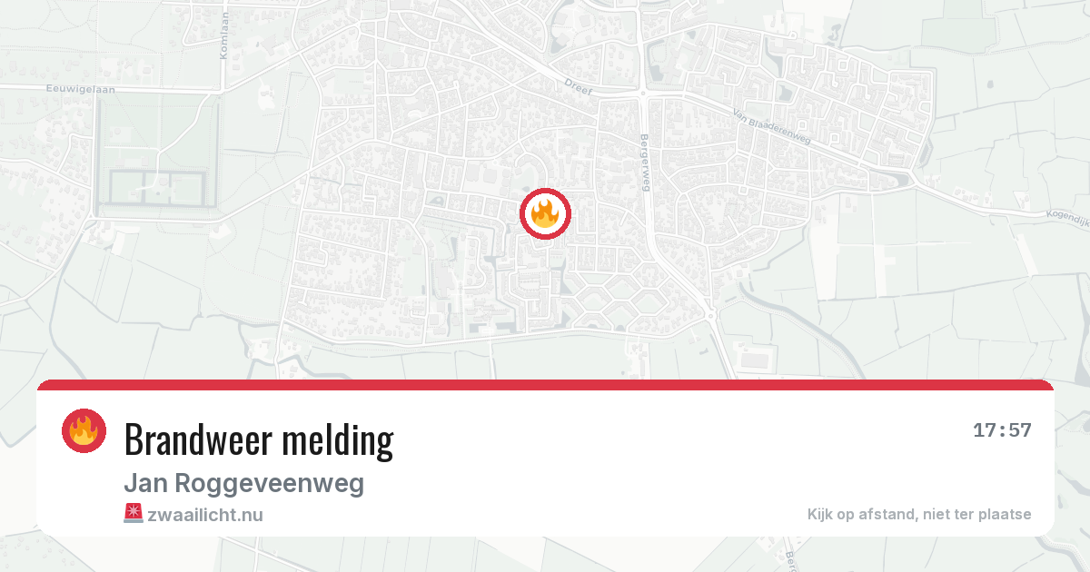 Brandweer melding — 5 jun 2026