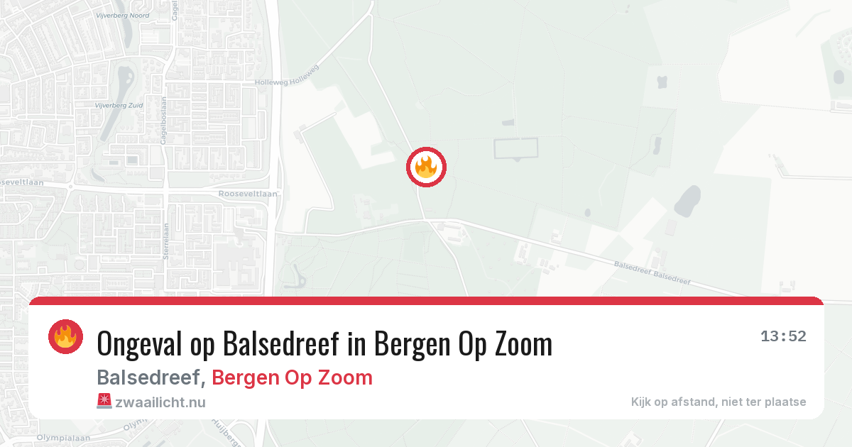 Ongeval op Balsedreef in Bergen Op Zoom — 29 mei 2026