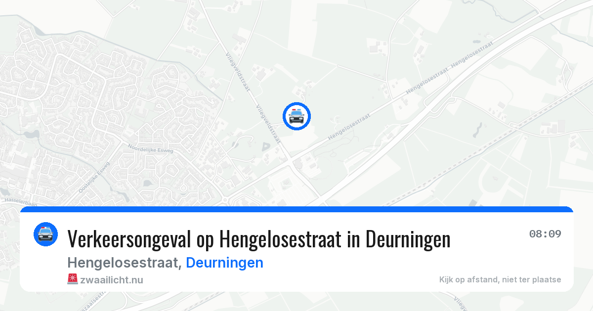 Verkeersongeval op Hengelosestraat in Deurningen — 10 feb 2026