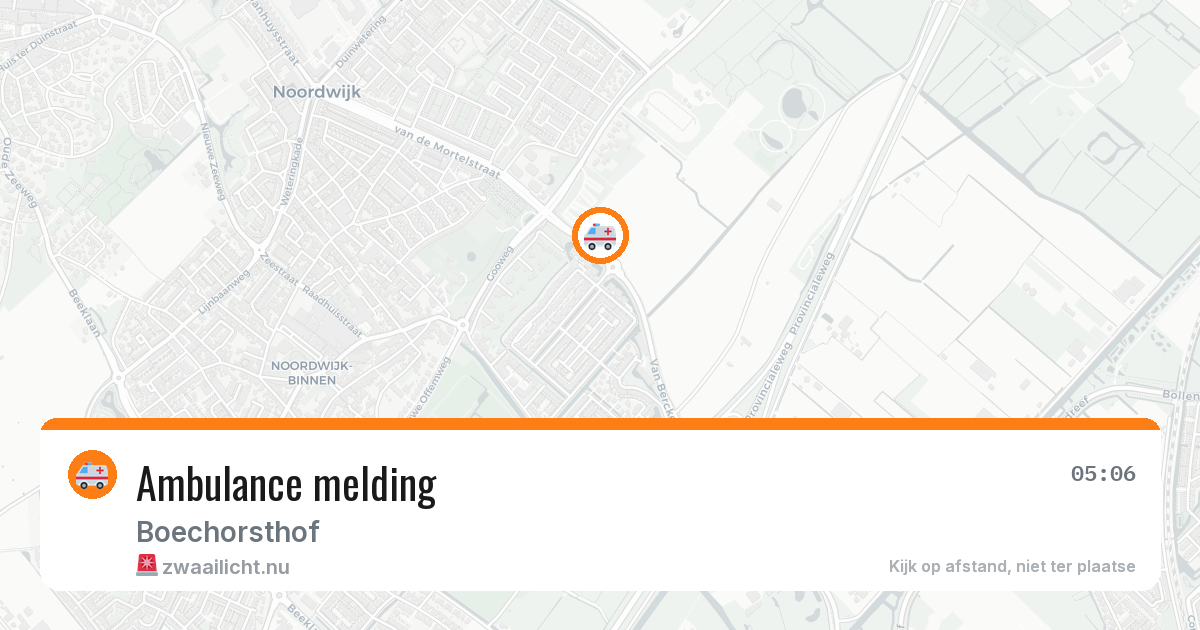 Ambulance melding — 10 feb 2026