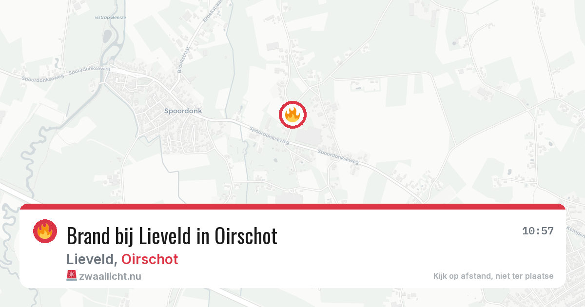 Brand bij Lieveld in Oirschot — 7 jun 2026