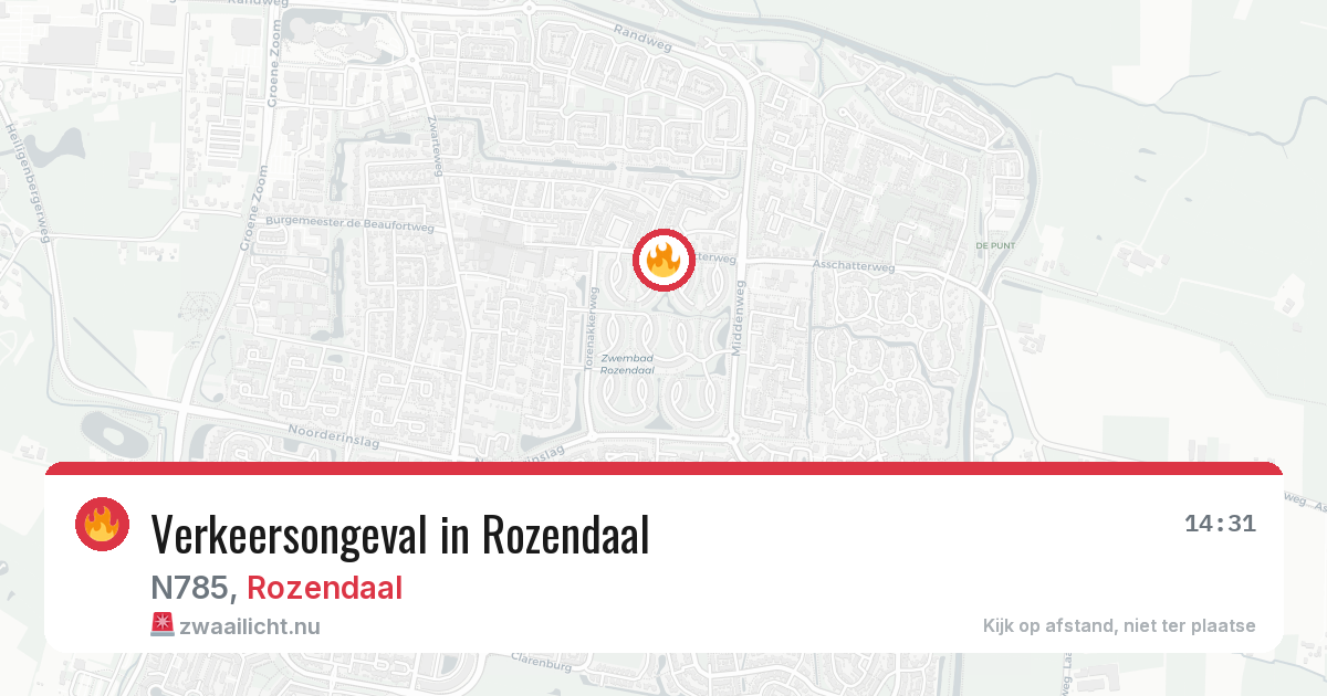 Verkeersongeval in Rozendaal — 7 apr 2026