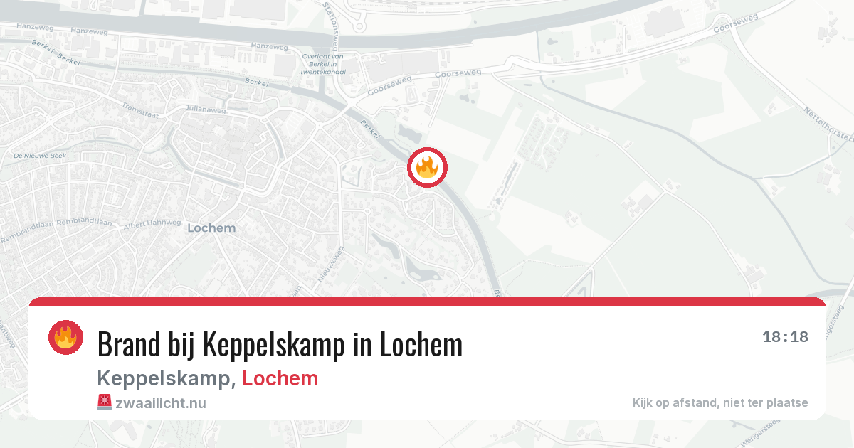 Brand bij Keppelskamp in Lochem — 14 jul 2026