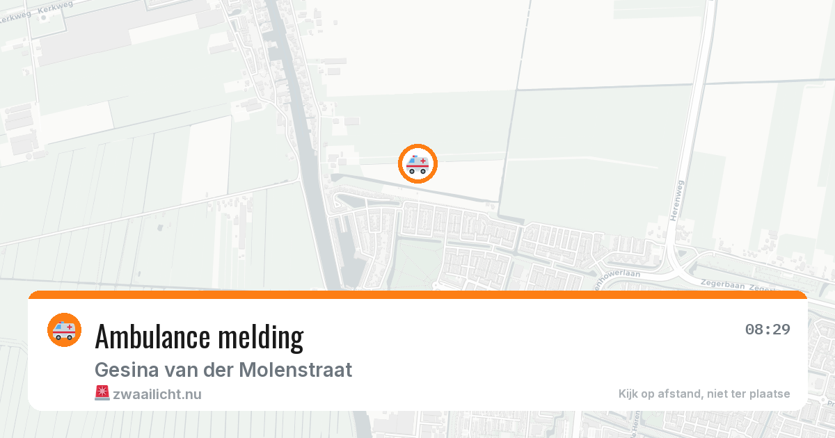 Ambulance melding — 4 feb 2026