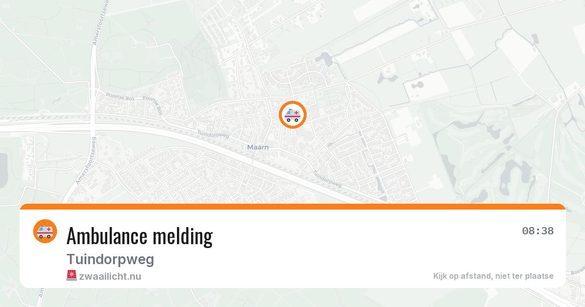 Ambulance melding — 18 jun 2026