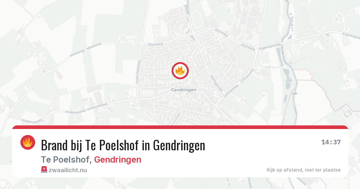 Brand bij Te Poelshof in Gendringen — 21 feb 2026