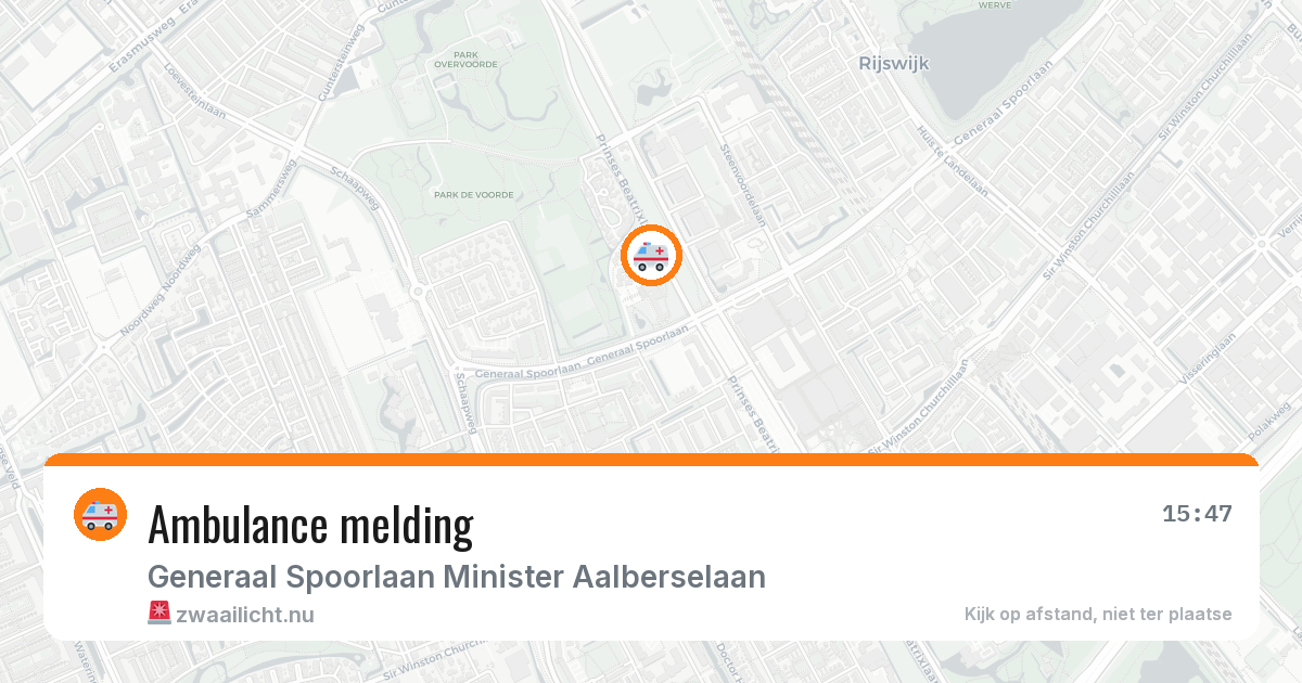 Ambulance melding — 10 feb 2026