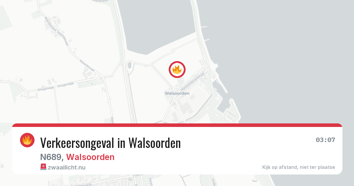Verkeersongeval in Walsoorden — 7 jun 2026