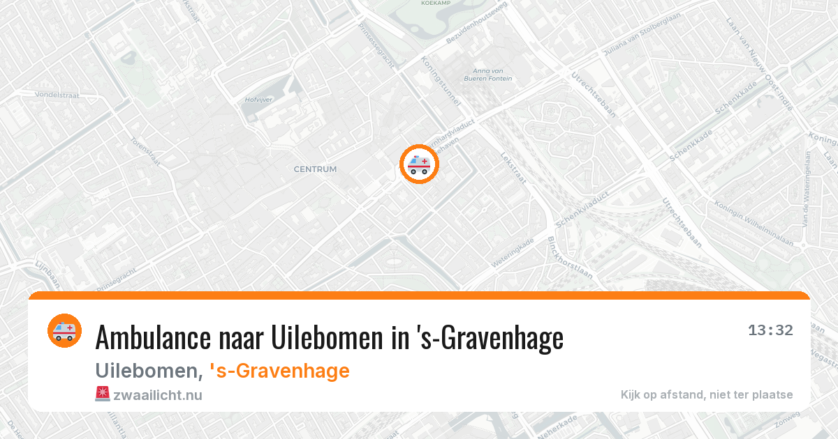 Ambulance naar Uilebomen in 's-Gravenhage — 7 mei 2026