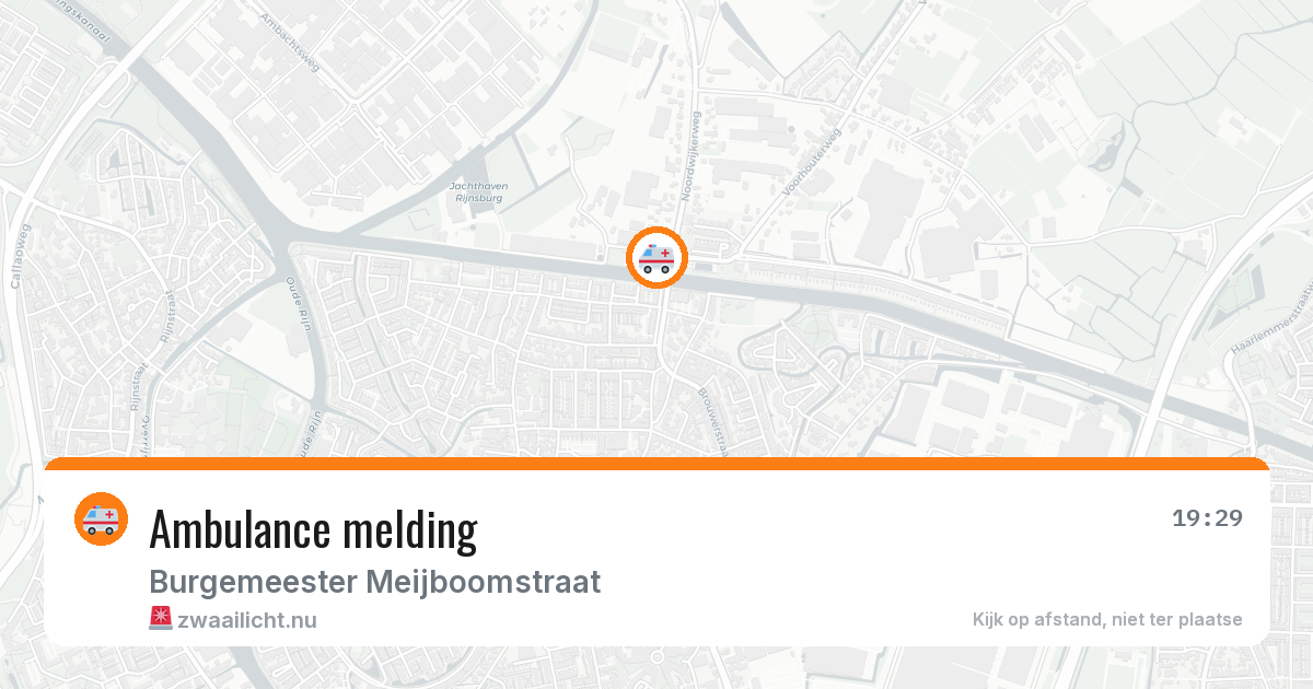 Ambulance melding — 7 feb 2026