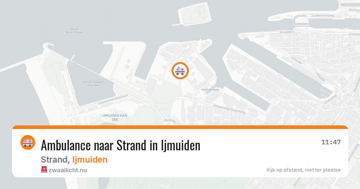 Ambulance naar Strand in Ijmuiden — 29 jun 2026