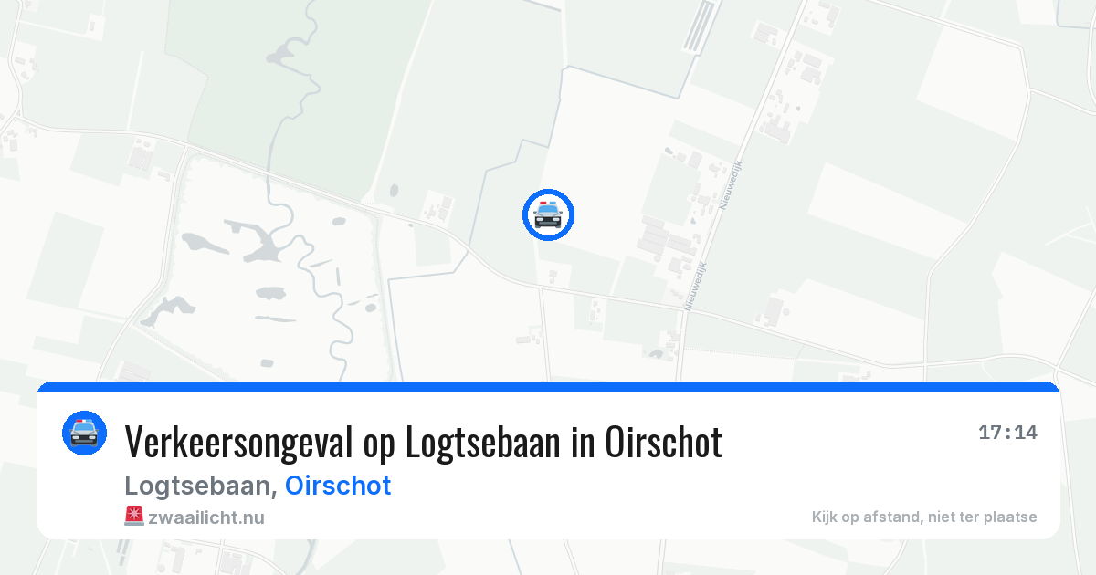 Verkeersongeval op Logtsebaan in Oirschot — 19 mrt 2026