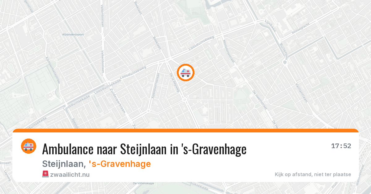 Ambulance naar Steijnlaan in 's-Gravenhage — 28 mei 2026
