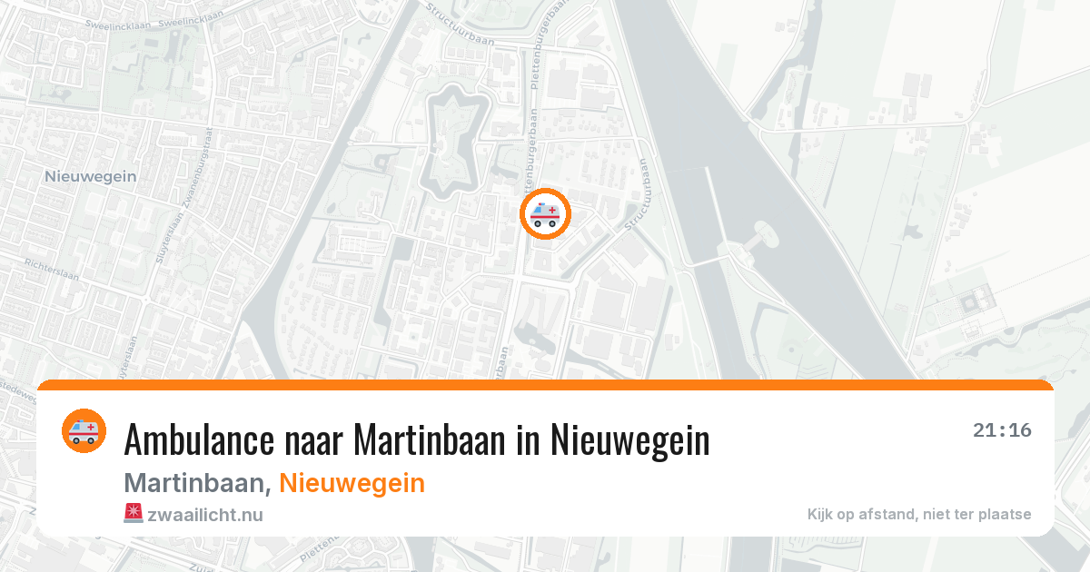 Ambulance naar Martinbaan in Nieuwegein — 25 mrt 2026