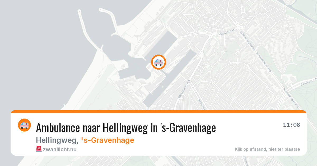 Ambulance naar Hellingweg in 's-Gravenhage — 3 jun 2026