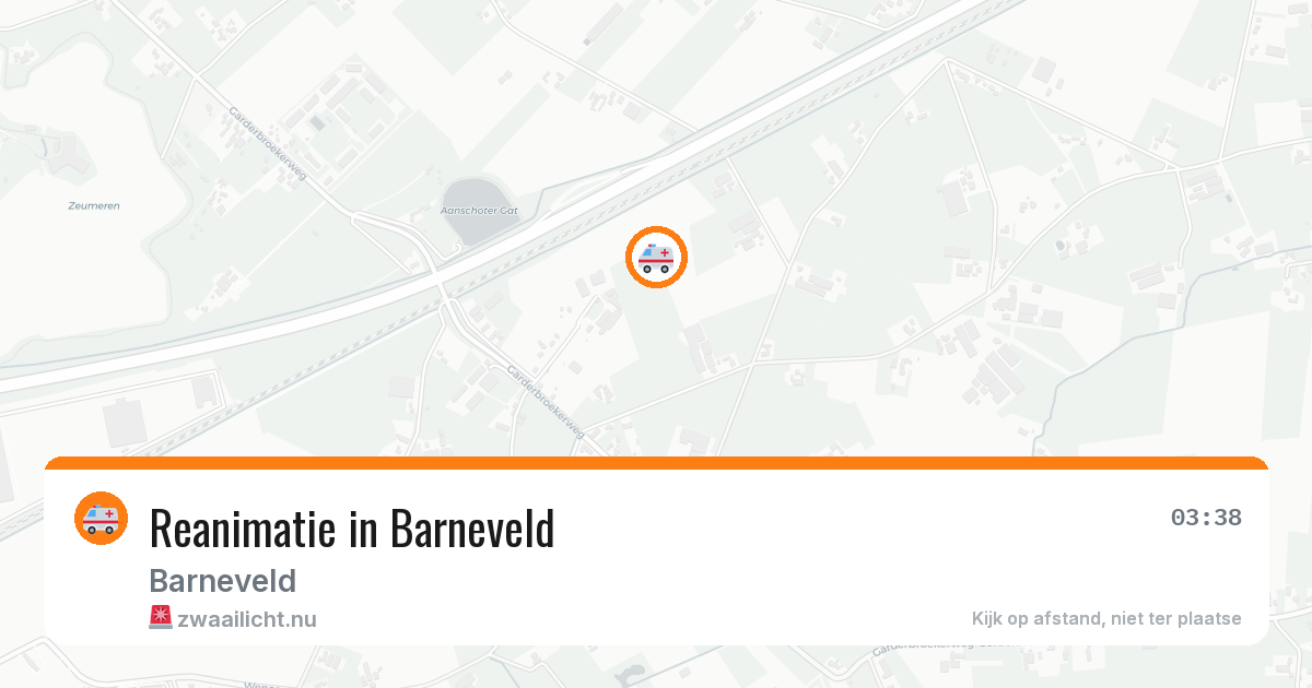 Reanimatie in Barneveld — 7 mei 2026