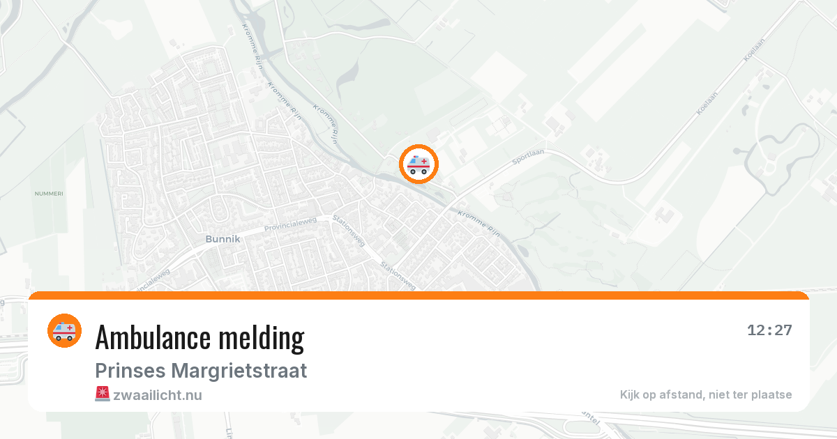 Ambulance melding — 24 jul 2026