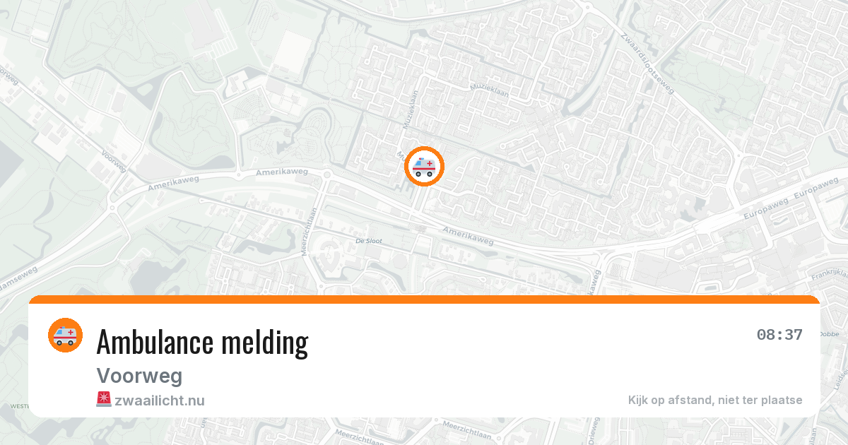 Ambulance melding — 13 jun 2026