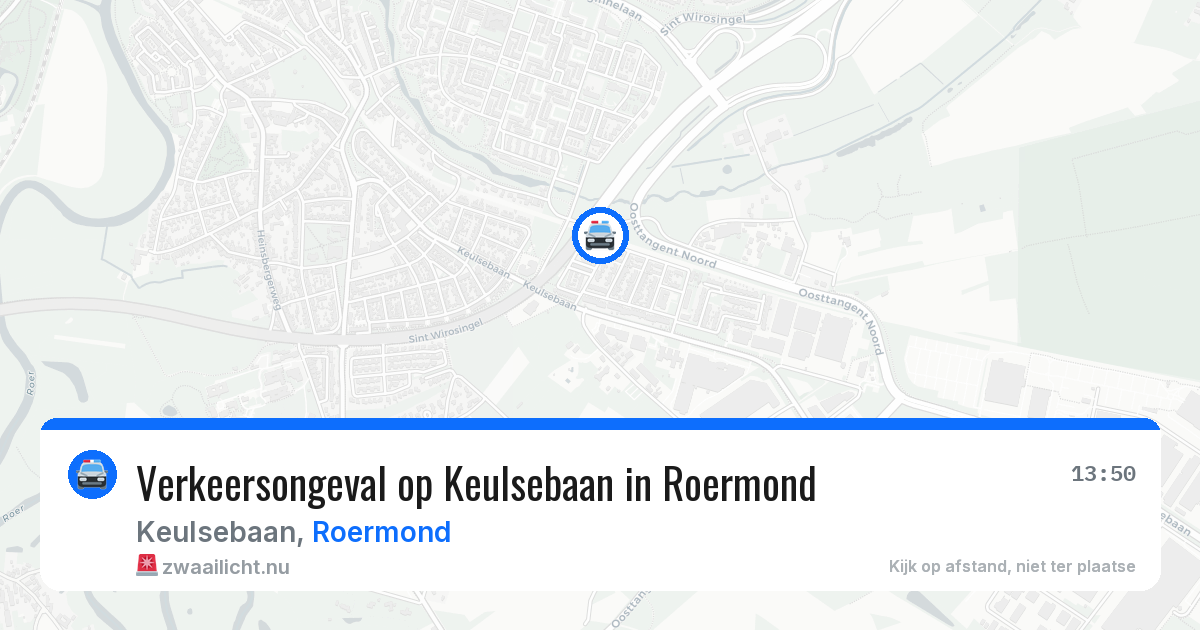 Verkeersongeval op Keulsebaan in Roermond — 29 mei 2026