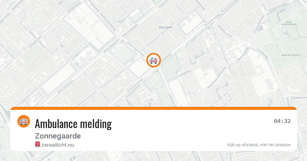 Ambulance melding — 21 feb 2026