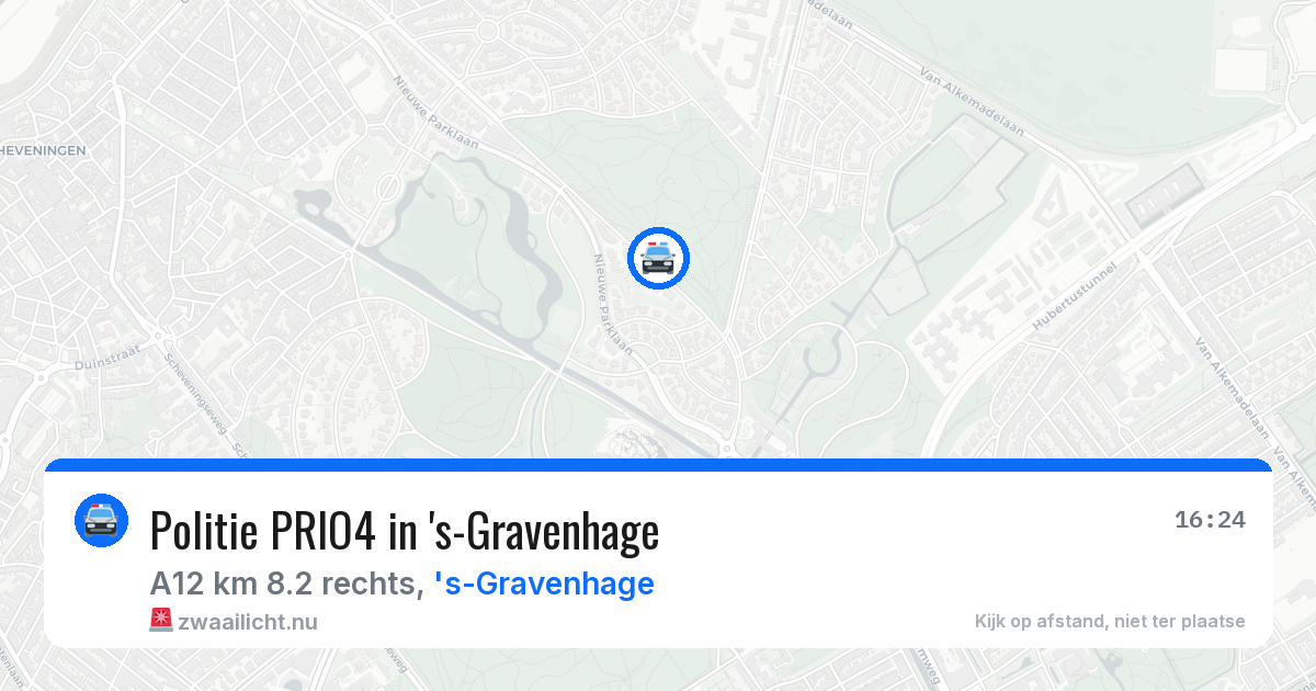 Politie PRIO4 in 's-Gravenhage — 11 mrt 2026 | 🚨 Zwaailicht.nu