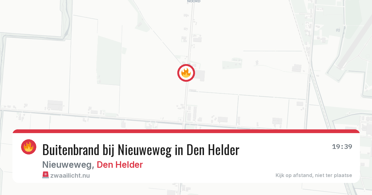 Buitenbrand bij Nieuweweg in Den Helder — 23 jul 2026