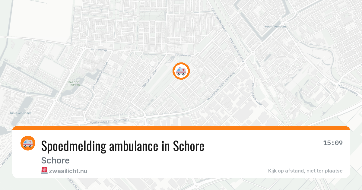 Spoedmelding ambulance in Schore — 4 feb 2026