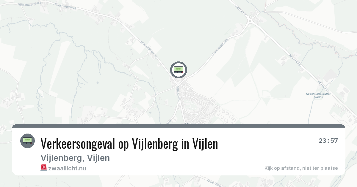 Verkeersongeval op Vijlenberg in Vijlen — 12 jul 2026