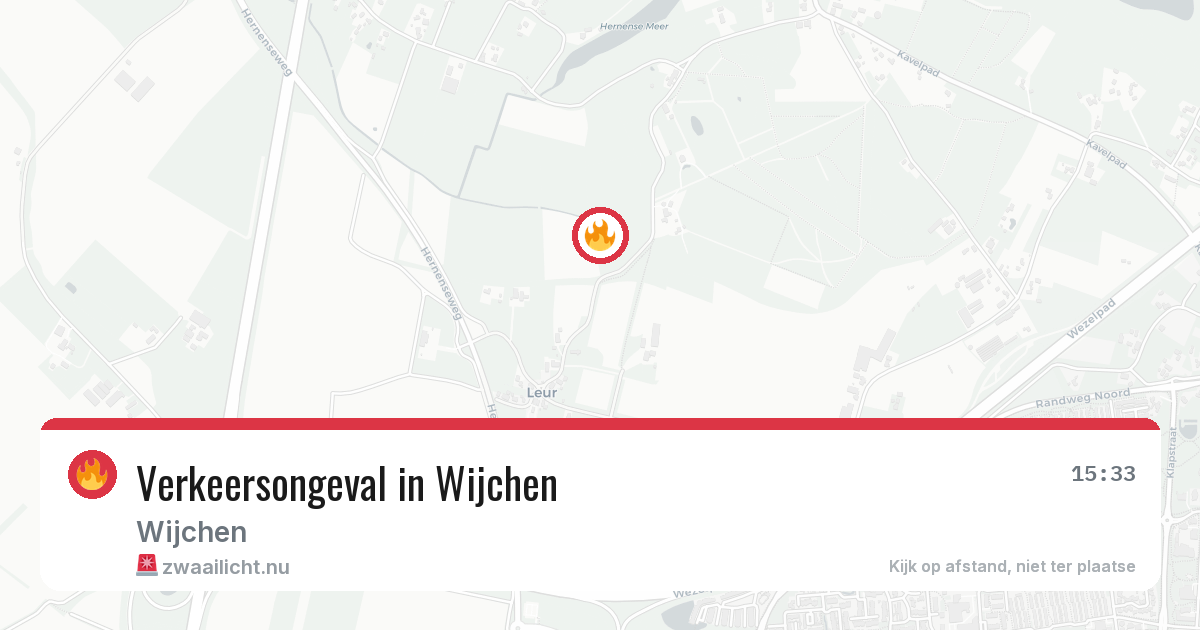 Verkeersongeval in Wijchen — 15 jul 2026
