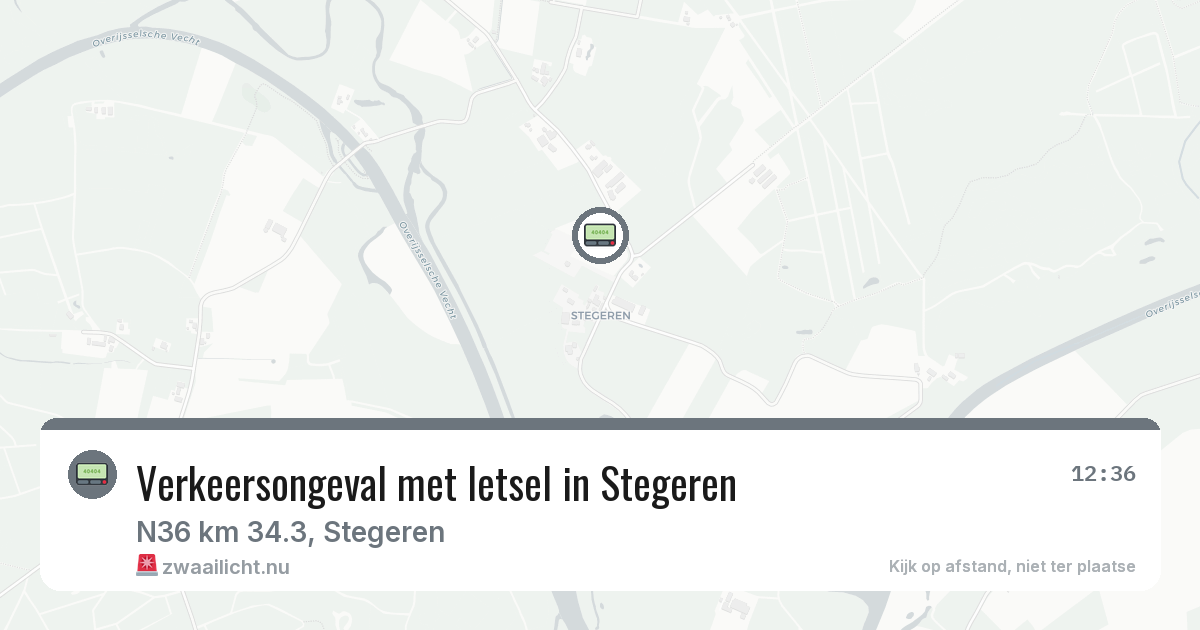 Verkeersongeval met letsel in Stegeren — 21 mei 2026
