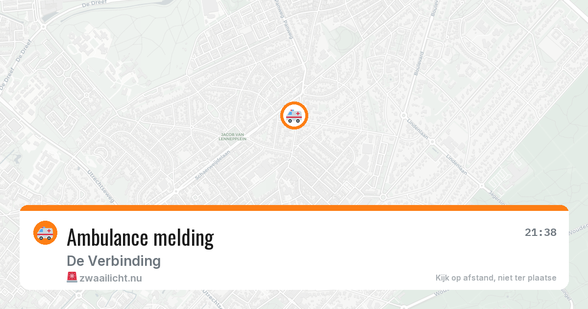 Ambulance melding — 7 jul 2026