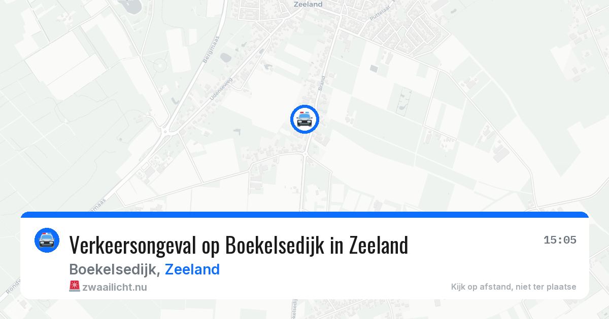 Verkeersongeval op Boekelsedijk in Zeeland — 11 feb 2026