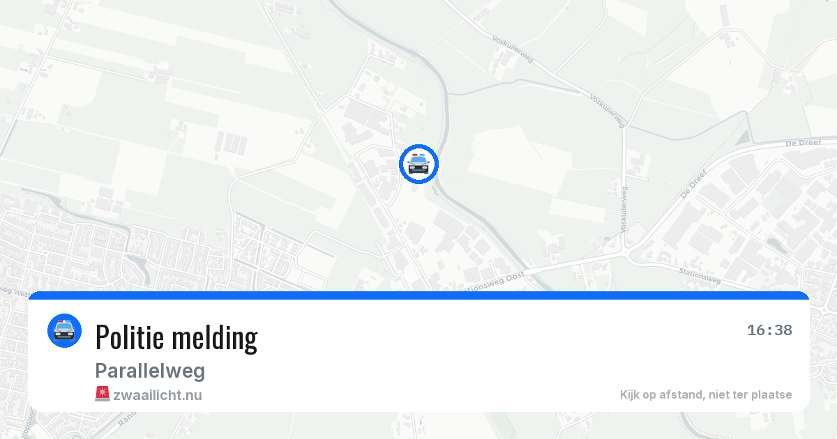 Politie melding — 11 jul 2026