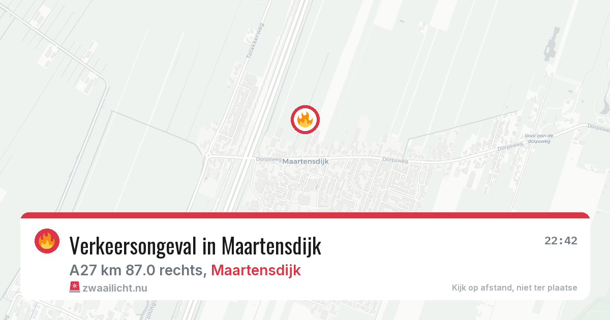 Verkeersongeval in Maartensdijk — 3 jun 2026
