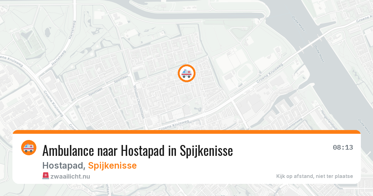 Ambulance naar Hostapad in Spijkenisse — 3 jun 2026