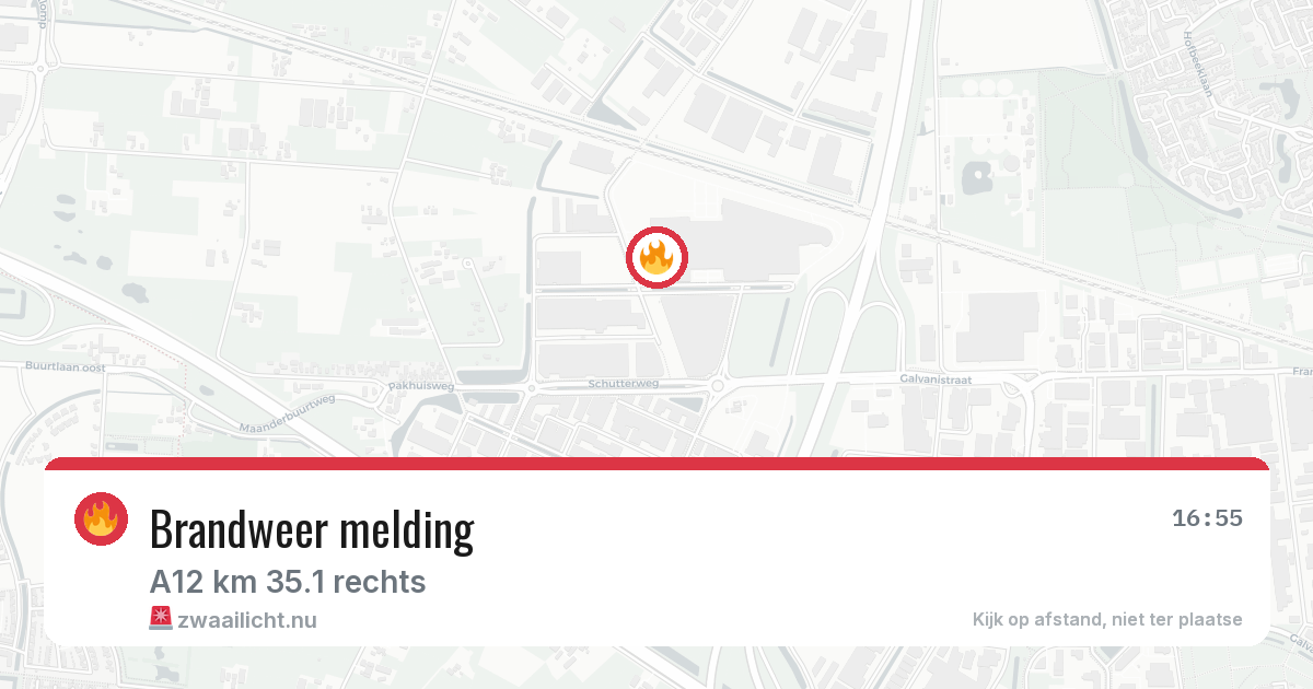 Brandweer melding — 11 feb 2026 | 🚨 Zwaailicht.nu