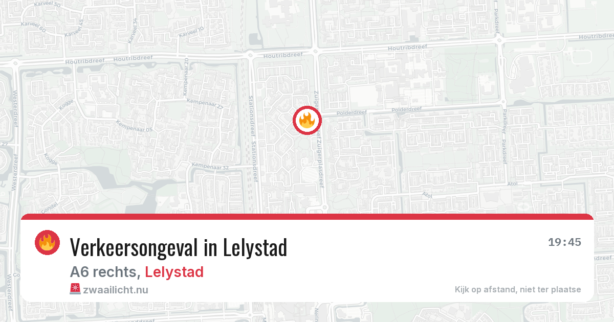 Verkeersongeval in Lelystad — 11 mrt 2026