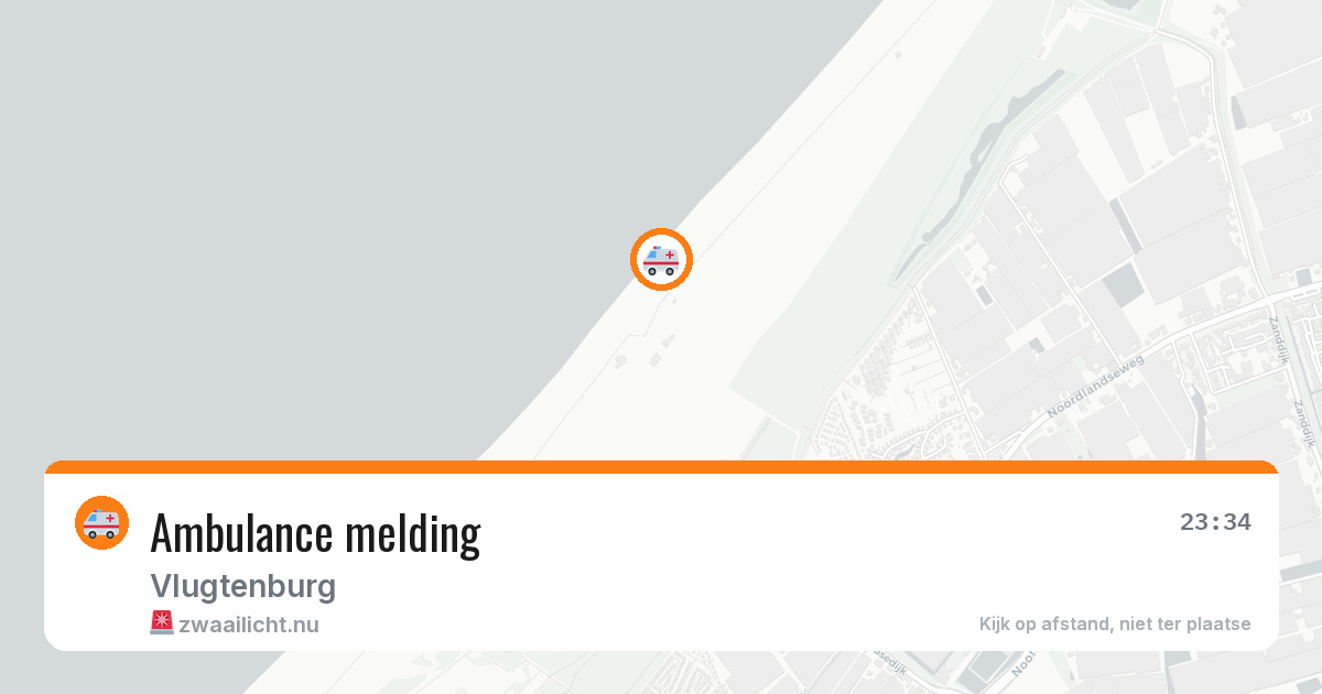 Ambulance melding — 18 mrt 2026