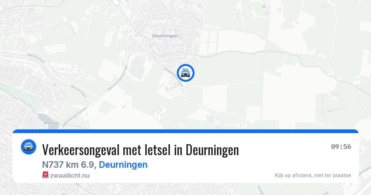 Verkeersongeval met letsel in Deurningen — 24 jan 2026