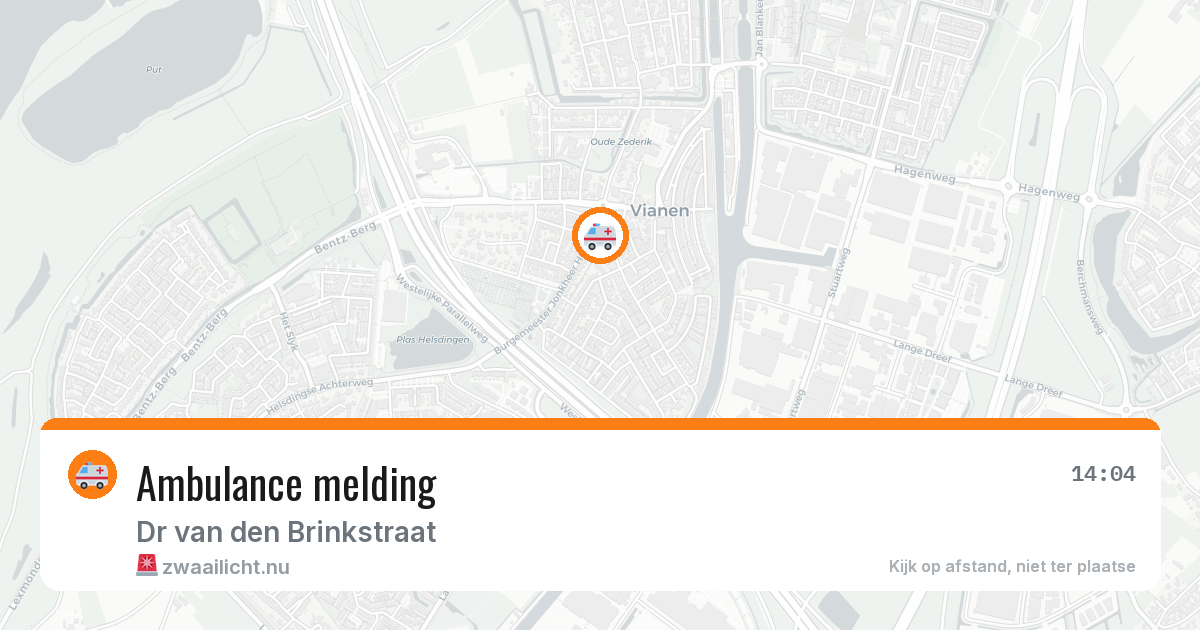Ambulance melding — 19 jul 2026