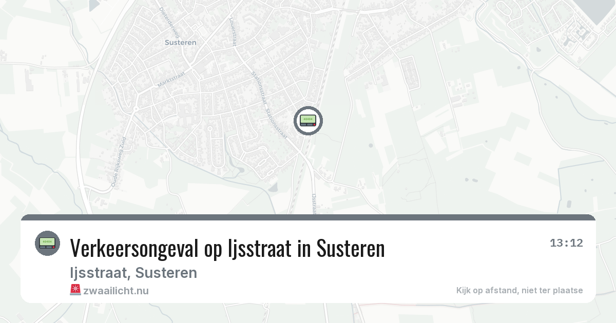 Verkeersongeval op Ijsstraat in Susteren — 2 jul 2026