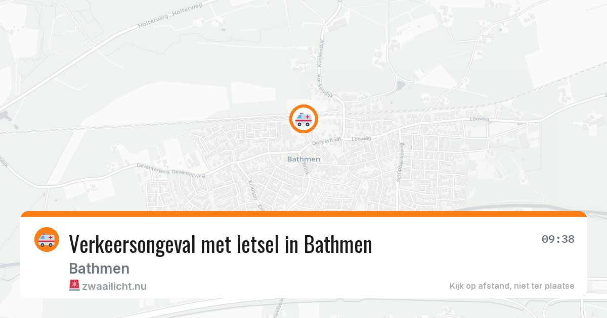 Verkeersongeval met letsel in Bathmen — 31 mrt 2026