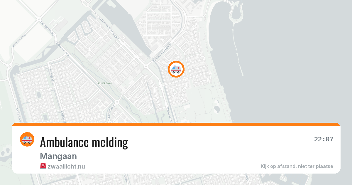 Ambulance melding — 23 jul 2026