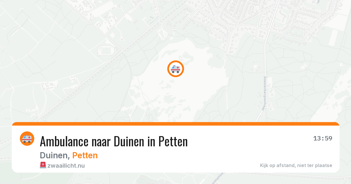 Ambulance naar Duinen in Petten — 8 feb 2026