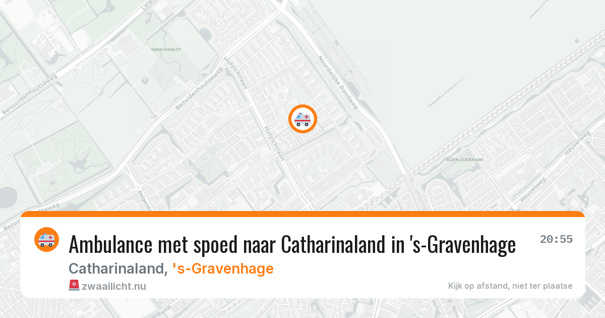 Ambulance met spoed naar Catharinaland in 's-Gravenhage — 25 jan 2026