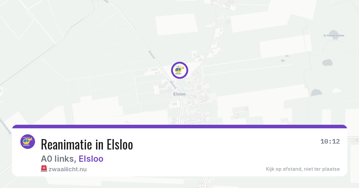 Reanimatie in Elsloo — 23 jul 2026