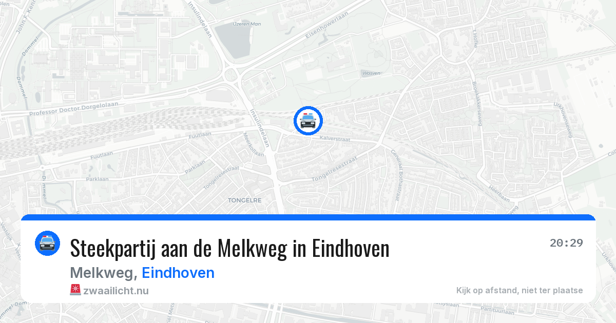 Steekpartij aan de Melkweg in Eindhoven — 15 mei 2026