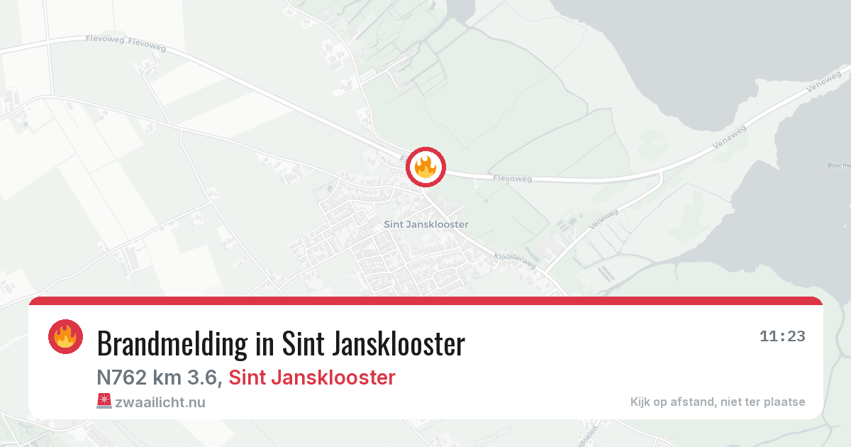 Brandmelding in Sint Jansklooster — 7 apr 2026
