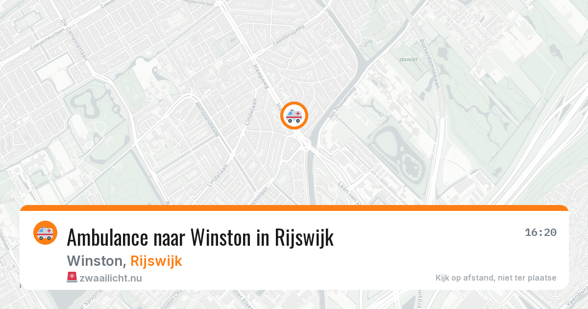 Ambulance naar Winston in Rijswijk — 5 jun 2026