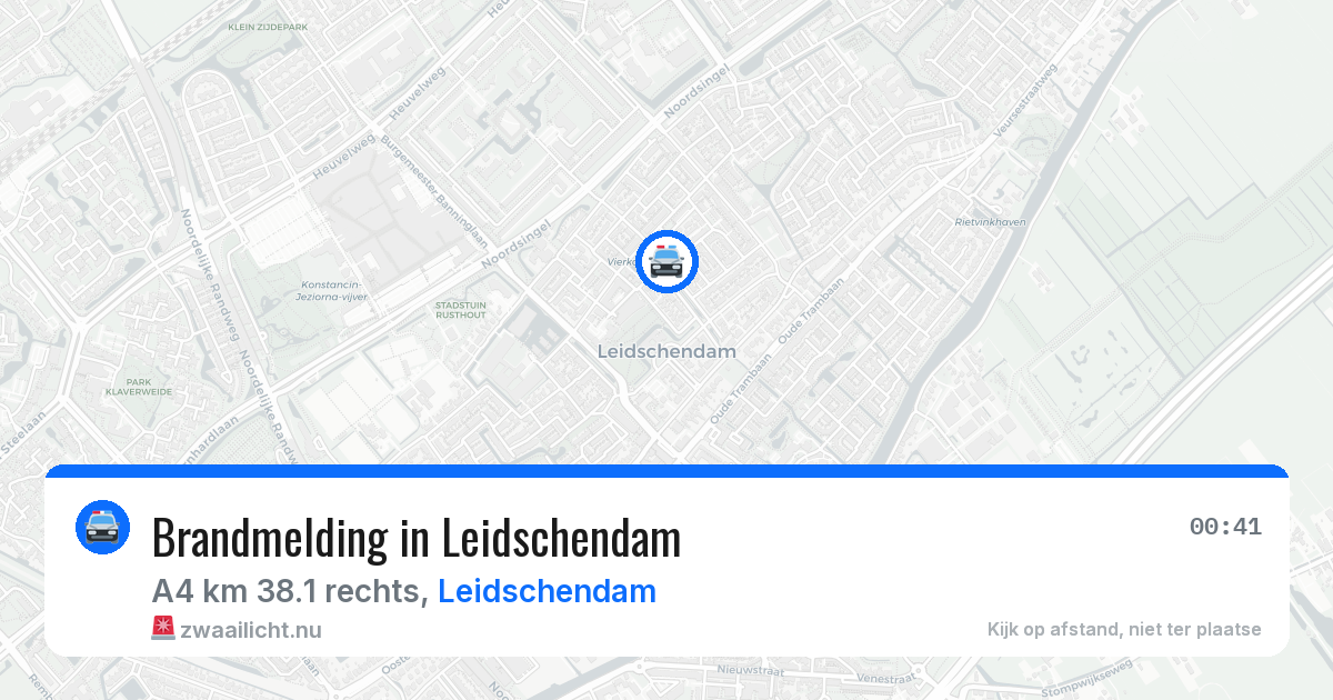 Brandmelding in Leidschendam — 3 mei 2026